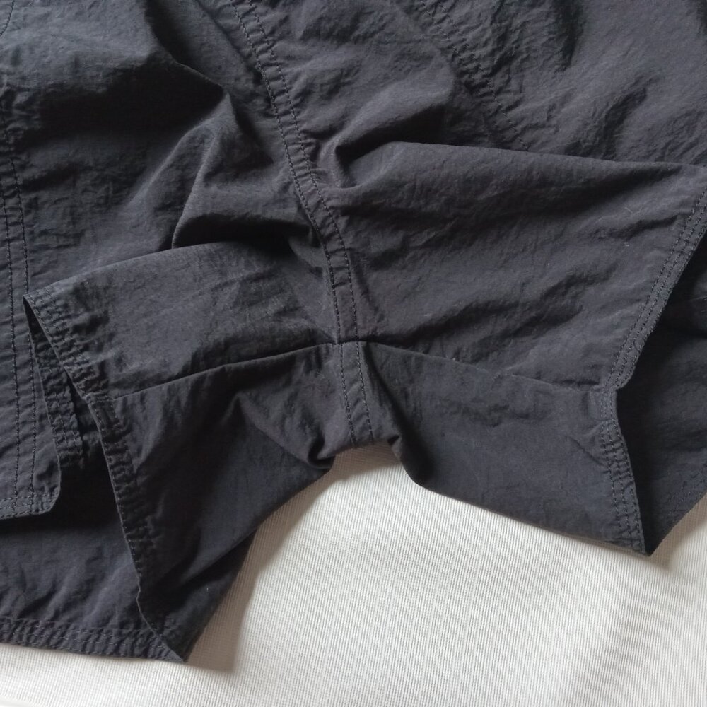 Vintage 1994 Nike Black Brief Lined Nylon Drawstring Activewear Shorts Size XL - Picture 7 of 12